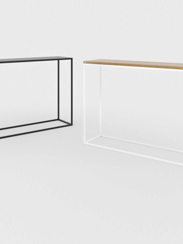 Стол консольный в стиле лофт GES-378