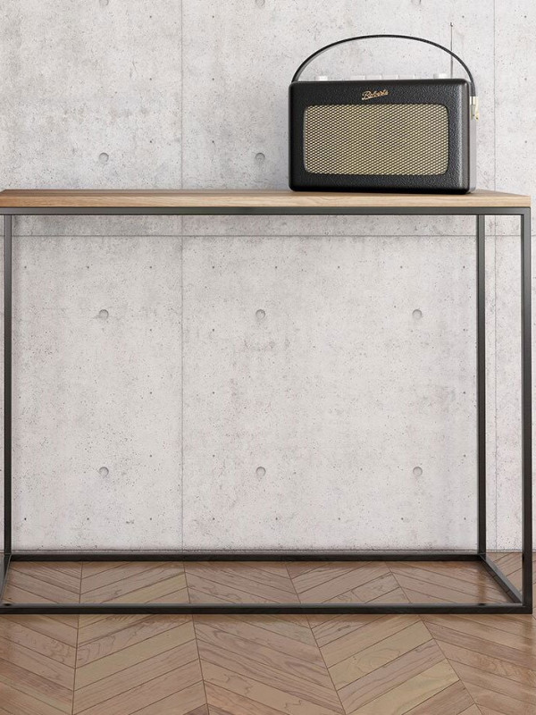 Стол консольный в стиле лофт GES-378